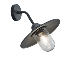 201760142 TRIO BRENTA venkovní nástěnné svítidlo 1xE27 40W IP44 antracit