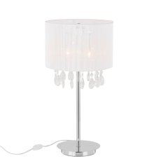  MTM9262 / 3P WH ITALUX Essence glamour křišťálové stolní svítidlo 3X40W E14 IP20