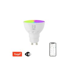 Immax 07119B-2 NEO PARED vonkajšie nástenné bodové svietidlo GU10, LED 5,5W/350lm 2700-6500K RGB IP65 šedá