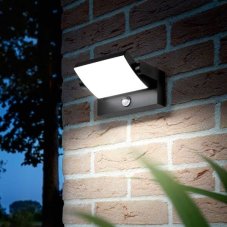 Ideal lux 326870 OUTDOOR SWIPE vonkajšie nástenné svietidlo so senzorom LED 21W 2000/1390lm 3000K IP54 šedá
