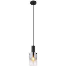 GLOBO 15907H FLORENTINA závesné svietidlo D125mm 1xE27 čierna, dymová