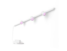 8719514407862 Philips Hue White and Color Ambiance Perifo LED nástenné svietidlo bodové - súprava 15,6W/3x490lm 2000-6500K+RGB biele