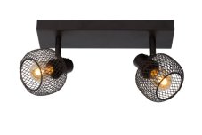 LUCIDE 77978/02/30 MAREN Stropné bodové svietidlo E14 2x40W čierna