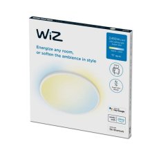 Philips Wiz Tunable white 8719514554931 SuperSlim big size stropné svietidlo LED D430mm 22W/2450lm 2700-6500K biela
