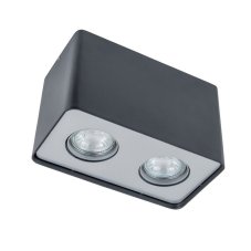 FH31432S-BL ITALUX Harris moderné povrchové bodové svietidlo 2XGU10 50W / LED 4W=500lm LED GU10 biele svetlo (3000K) IP20