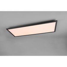 TRIO R62868032 GAMMA stropný panel LED 33,5W/3850lm 2700-6500K matná čierna, stmievateľné, diaľkový ovládač