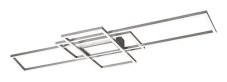 RABALUX 6869 Thabita stropné svietidlo LED 54W/4200lm 3000-6500K saténová chrómová, biela, stmievateľné, diaľkový ovládač