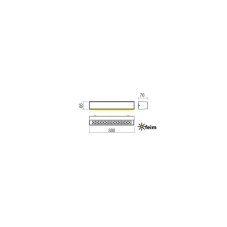 REDO 90251 AROOS exteriérové nástenné svietidlo POWER LED 14W 644lm 3000K IP65 antracit