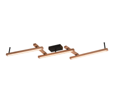 TRIO 626410530 BELLARI stropné svietidlo LED 36W/4200lm 2700 - 6000K prírodné drevo, diaľkovým ovládač