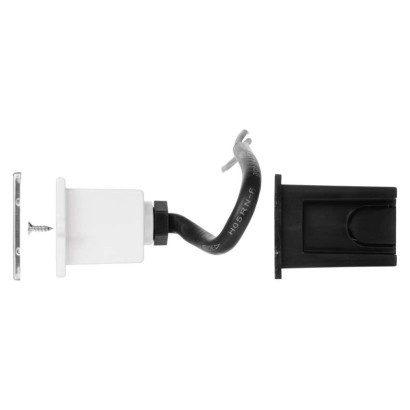Emos ZC0110 LED AMAL vestavné svítidlo obdélník obdélník 123 × 53 × 61 mm 1,5W 55lm 4000K nerez