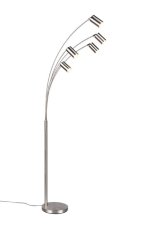 TRIO 412400507 MARLEY stojacia lampa V2000mm 5xGU10 nikel matný