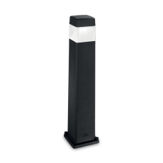 Exteriérové ​​stojanové svítidlo Ideal lux 187891 ELISA PT1 BIG NERO 1xGX53 23W 4000K černá 80cm IP55