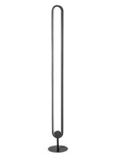 RABALUX 74051 Barto stojací lampa LED V1250mm 19W RGB matná černá, dálkový ovladač