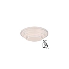 GLOBO SMART LIGHT 48005FSH-30 MAGNIFIQUE stmievateľné stropné LED svietidlo 495 mm 30W/2300lm 3000-6500K IP20 biela s diaľkovým ovládaním, starlight efekt