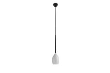 AZZARDO AZ0131 DECOline IZZA 1 WHITE stropné závesné svietidlo 1xE14 50W IP20 lesklá biela
