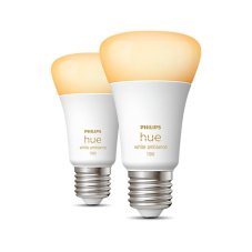 Philips HUE LED White Ambiance žiarovka E27 2x8W 1100lm 2200-6500K stmievateľná BlueTooth 2-set