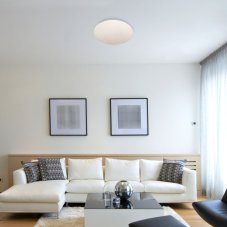 RABALUX 71132 Lucas stropné svietidlo so senzorom LED D265mm 12W/830lm 4000K IP44 biela