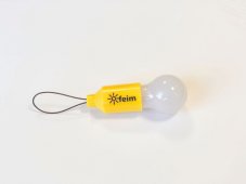 002 FEIM malá LED kľúčenka FEIM žltá
