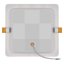 Emos ZD2442 LED RUBIC stropní vestavné klasické svítidlo čtverec 170 × 170 × 26 mm 18W 1800lm 4000K bílá