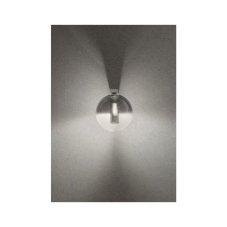 REDO 01-2275 BERRY nástenné svietidlo D150mm 1xG9 lesklý chróm, dymová