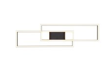 TRIO 647710432 ALBANY stropní svítidlo SMD LED 37W/4300lm 2700-6500K černá matná, dálkový ovladač