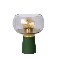 LUCIDE 05540/01/33 FARRIS stolná lampička V280mm 1xE27 zelená, dymová