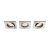 Philips 50403/17/PN myLiving Donegal zápustné svítidlo 3-set 3xGU10 nikl