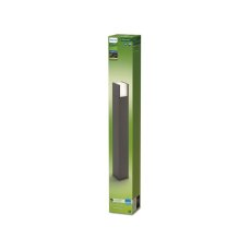 Philips 8720169278080 UltraEfficient Arbour vonkajšie stojanové svietidlo/záhradný stĺpik V770mm LED 3,8W/800lm 2700K IP44 antracit
