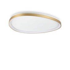 Ideal Lux 328096 GEMINI ON-OFF stropné svietidlo LED D810mm 41W 5400/2350lm 3000K mosadzná