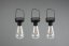 TRIO Reality R35146132 CAMPUS závesné solárne svietidlo 3-set SMD LED 3x0,1W IP44 súmrakový senzor, čierna matná