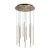 Ideal Lux 263663 FILO závesné svietidlo LED D600mm 23W/2400lm 3000K mosadz