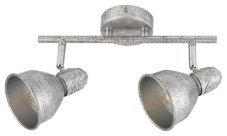 Rabalux 5387 Thelma bodové svietidlo/spot 320mm 2xE14 2x40W IP20 antické striebro