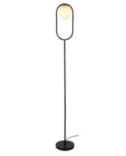 RABALUX 74029 Ghita stojacia lampa 1xE27 V1700mm čierna, biela