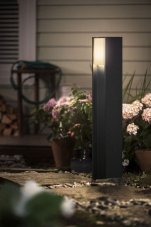 Philips HUE 16474/93/P0 Turaco záhradný stĺpik 9,5W=806lm E27 2700K