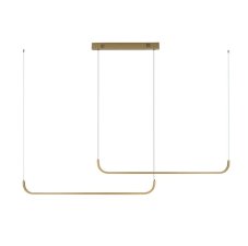 IMMAX 07228L NEO LITE PATTINI double Inteligentné závesné svietidlo 53W 3640lm zlatá