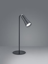 TRIO Reality R52121132 MAXI dotykové stolové svietidlo SMD LED V360mm 2W/200lm 3000K čierna matná, nabíjateľná batéria, USB-C