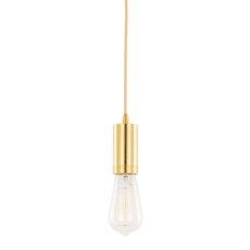  DS-M-038 GOLD ITALUX Moderna moderní závěsné svítidlo - objímka 1X60W E27 IP20