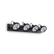 Stropní svítidlo Ideal lux 200255 Glimt PL4 NERO 4xGU10 50W černá