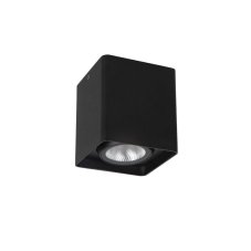 LUCIDE 28801/07/30 LEEDS vonkajšie stropné svietidlo LED 90x90mm 9W/650lm 2700K IP54 čierna