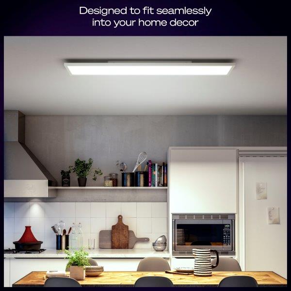 8720169328952 Philips Hue White Ambiance Aurelle stropní panel LED 300x1200mm 39W/3750lm 2200-6500K bílá bluetooth