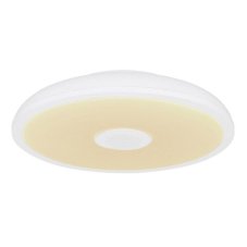 GLOBO 41366W RAFFY LED stropné svietidlo s reproduktorom D280mm 18W/1000lm 3000-6500K IP44 biela, opál, RGB, bluetooth, stmievateľné, diaľkové ovládanie