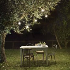 Exteriérové ​​závěsné svítidlo Ideal lux 218724 FIESTA SP5 BIANCO 5xE27 15W bílá IP44