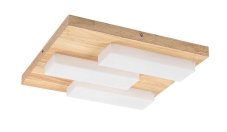 RABALUX 71142 Konte stropné svietidlo LED 400x400mm 30W/1800lm 3000K drevo, biela