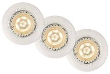 Lucide 11001/15/31 FOCUS zápustné svítidlo výklopné 3-set 3xGU10 bílé