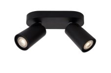 LUCIDE 23954/11/30 XYRUS stropné bodové stmievateľné svietidlo/spot 2xGU10/5W W9 L20 H12.5cm čierna