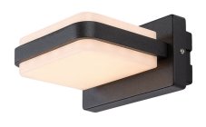 RABALUX 77061 Gendt vonkajšie nástenné svietidlo LED 12W/800lm 3000K IP44 čierna, biela