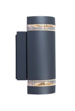 LUTEC 5604011118 FOCUS nástěnné svítidlo GU10 70W IP44 tmavá šedá