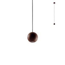 Redo 01-1833 OBO SU LED interiérové závěsné svítidlo 4.5W 3000K kávová 270lm