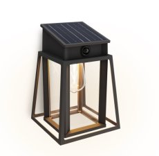 Philips 8720169361867 UltraEfficient Lysin solárne nástenné svietidlo so senzorom LED 3,2W/500lm 2700K IP44 antracitová