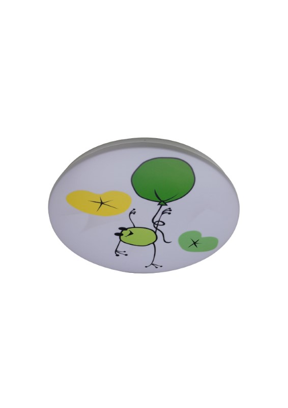 RABALUX 71069 Froggo stropné svietidlo detské D375mm LED 24W/1440lm 3000K biela, viacfarebná